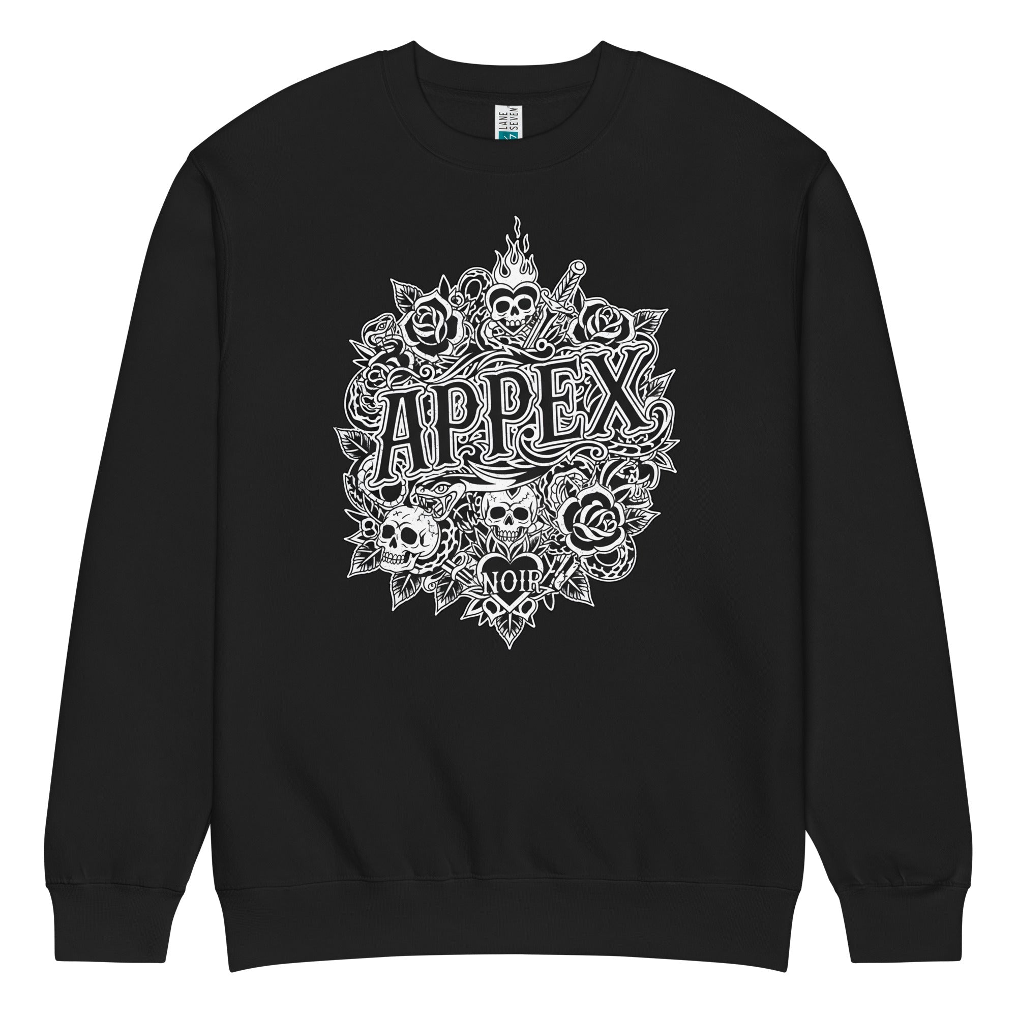 APEX NOIR | Death's Garden Crewneck - Apex Noir