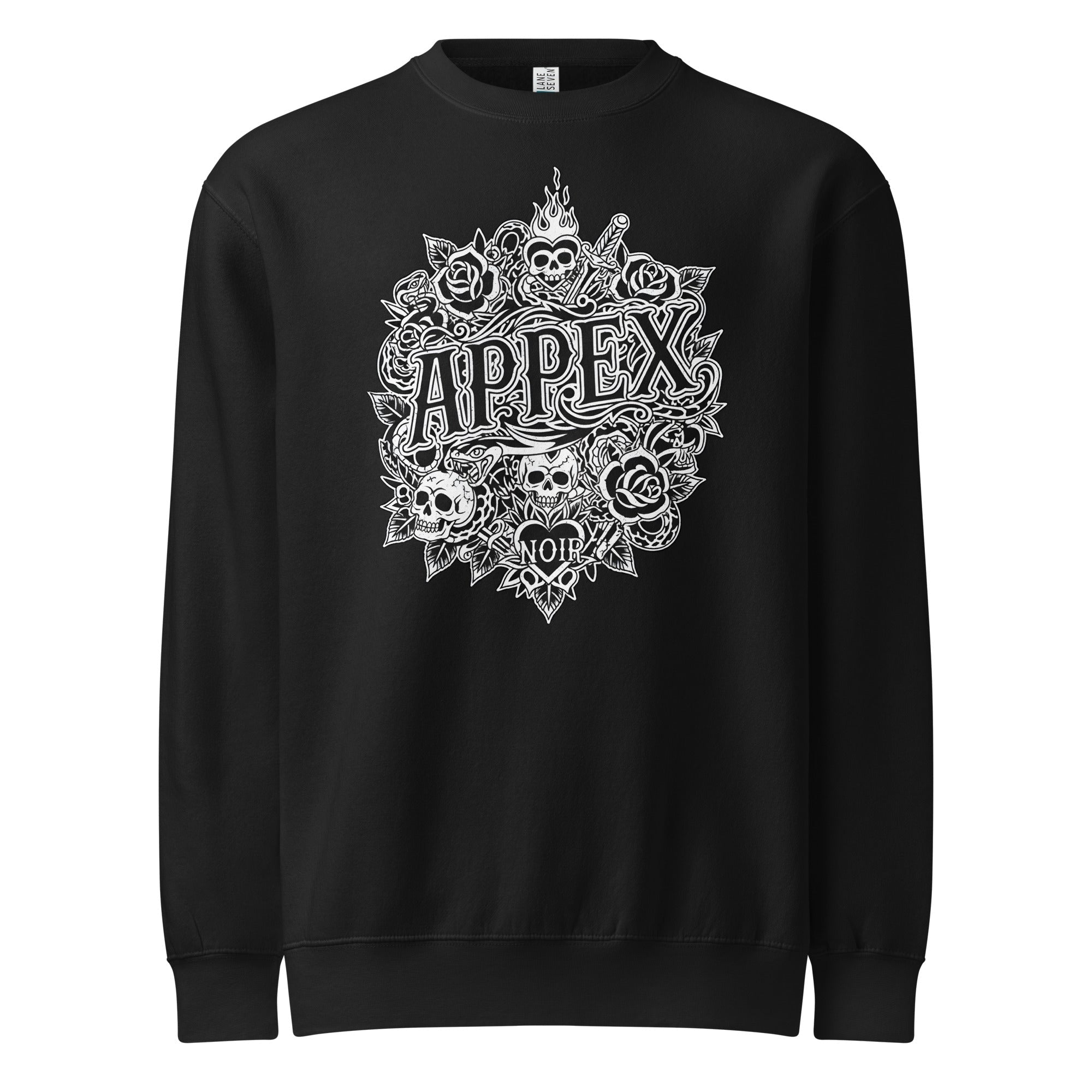 APEX NOIR | Death's Garden Crewneck - Apex Noir