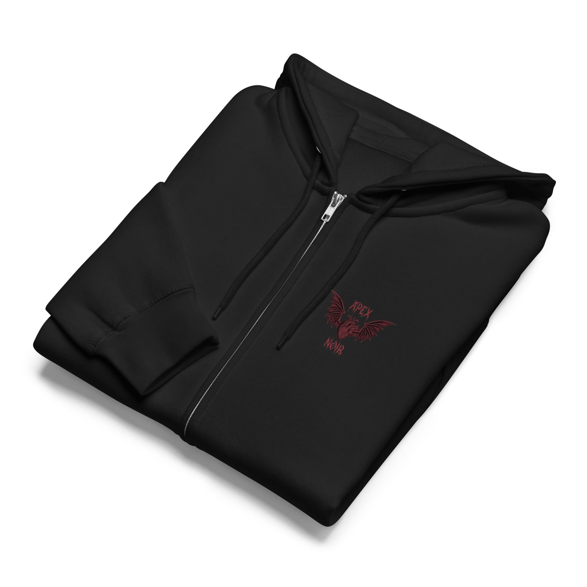 APEX NOIR | Shrine of Divinity Zip Hoodie - Apex Noir
