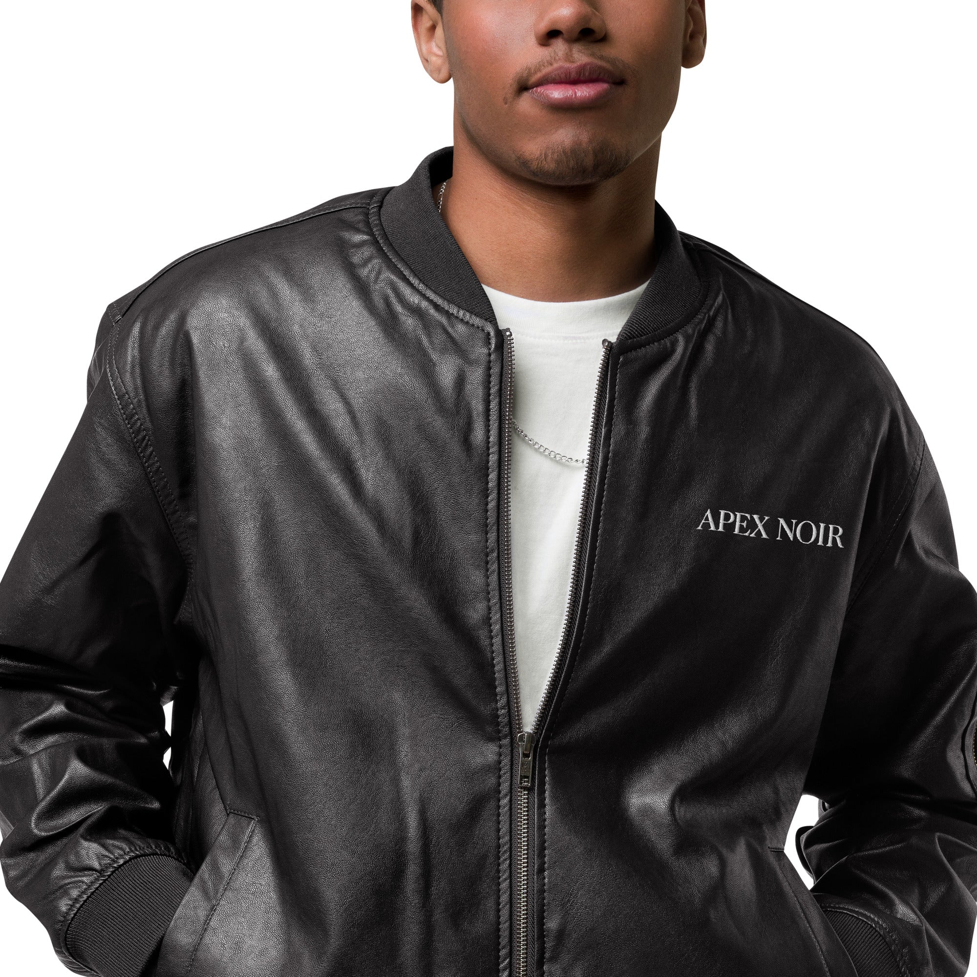 Chill Bomber Jacket - APEX NOIR - Apex Noir
